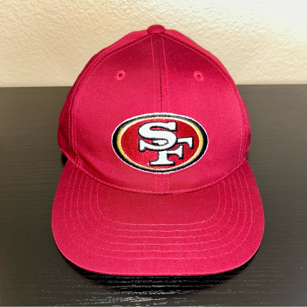 San Francisco 49ers Vintage Youth Snapback Cap by ANNCO - Red & Gold NFL Hat